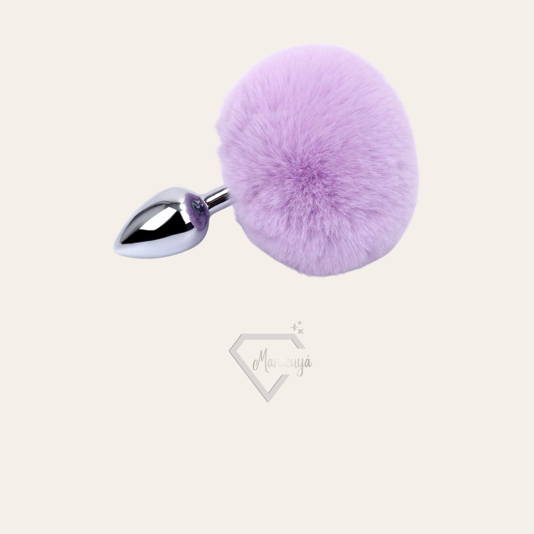 Plug Anal de Cola de Conejo